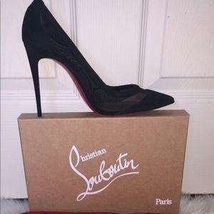 CHRISTIAN LOUBOUTIN GALATIVI MESH PUMP
